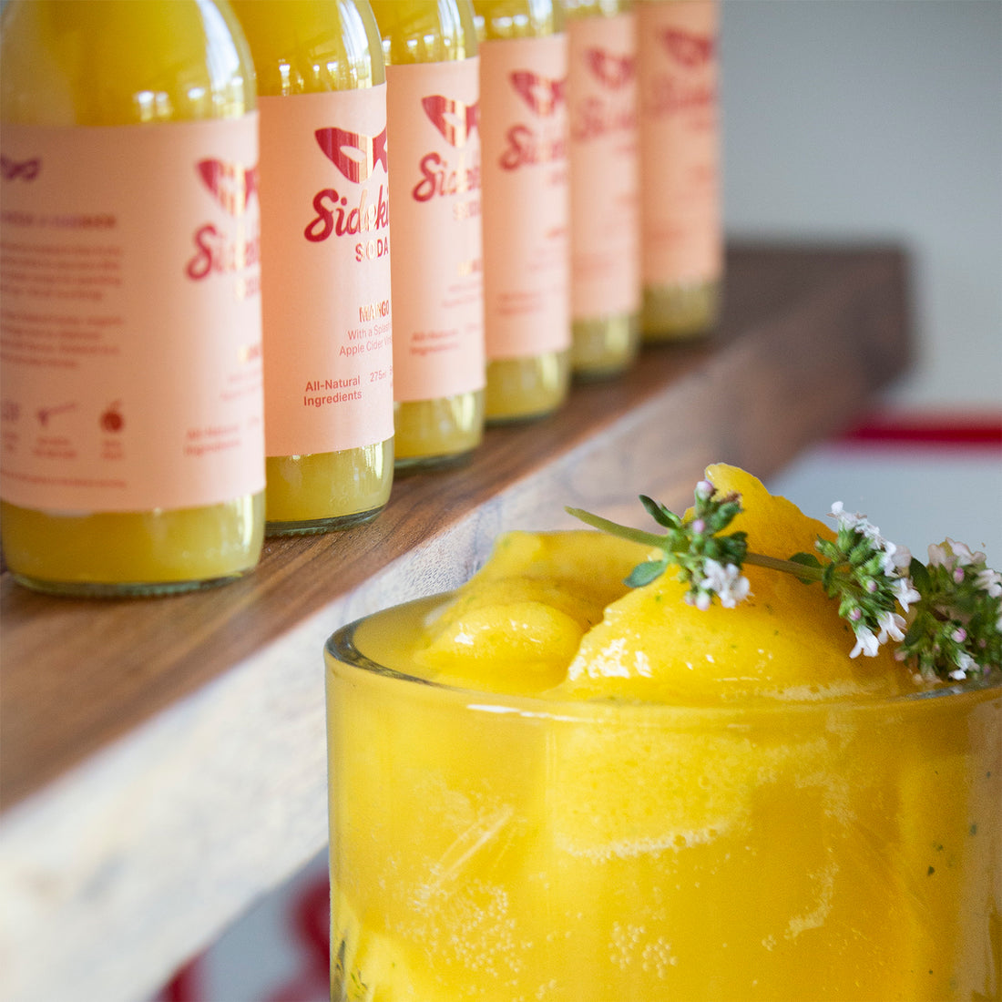 Frozen Mango & Peach Slushy: A Refreshing Low-Sugar Soda Alternative for Summer